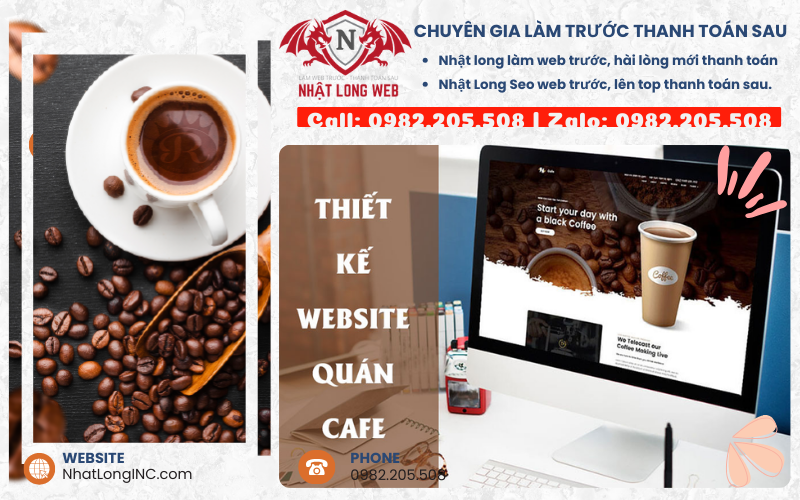 Lợi ích của việc làm web giá rẻ cho tiệm cà phê