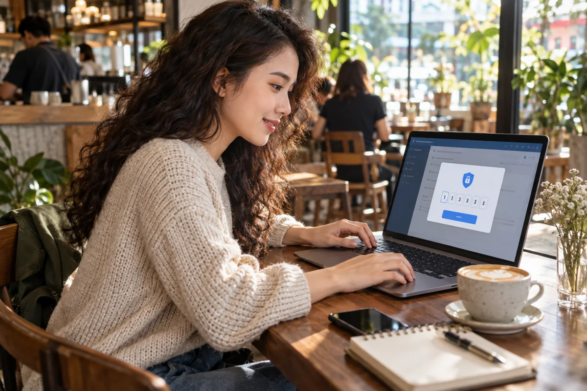 Cách dùng Lấy mã & copy để sao chép mã 2FA