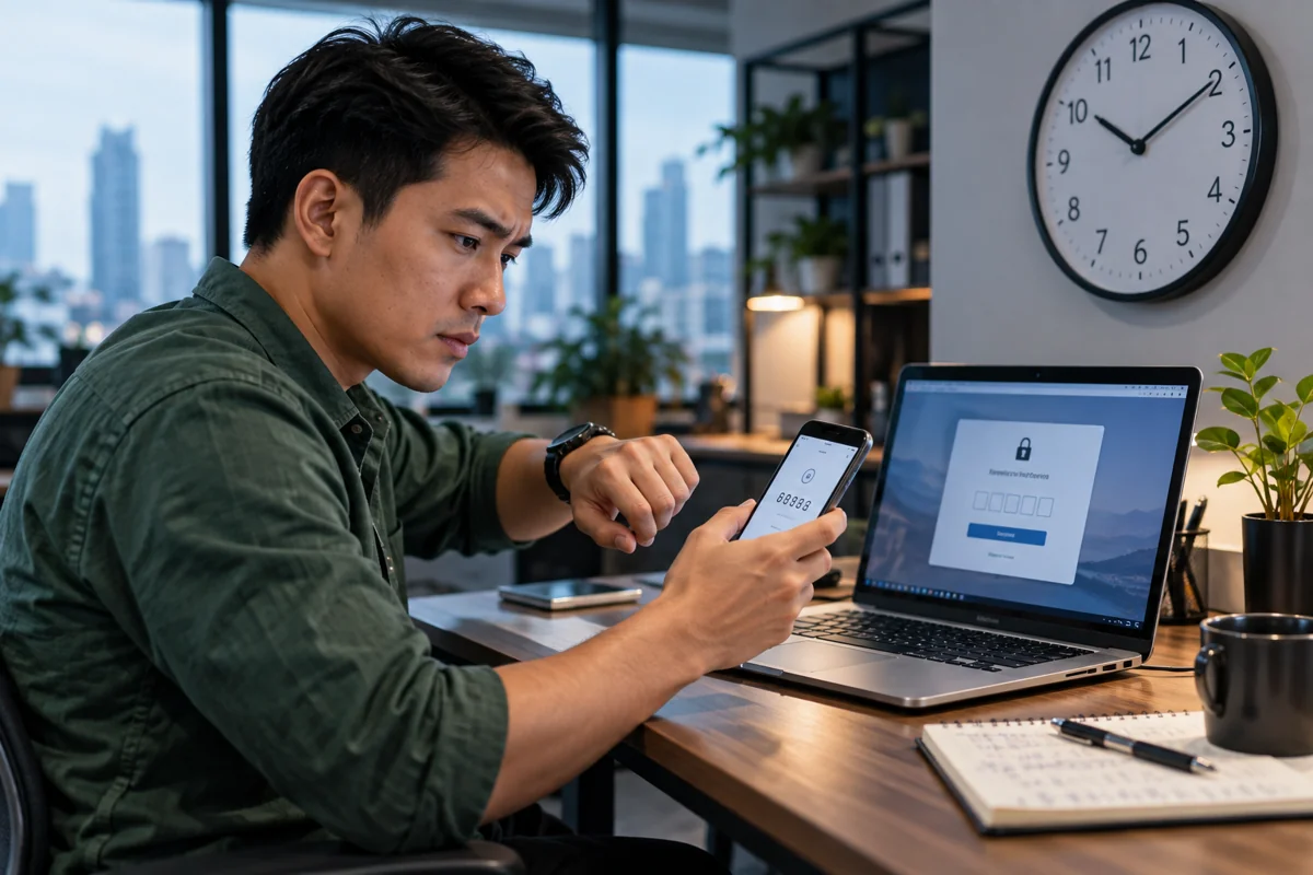 Kiểm tra mã 2FA không khớp trước khi thử lại