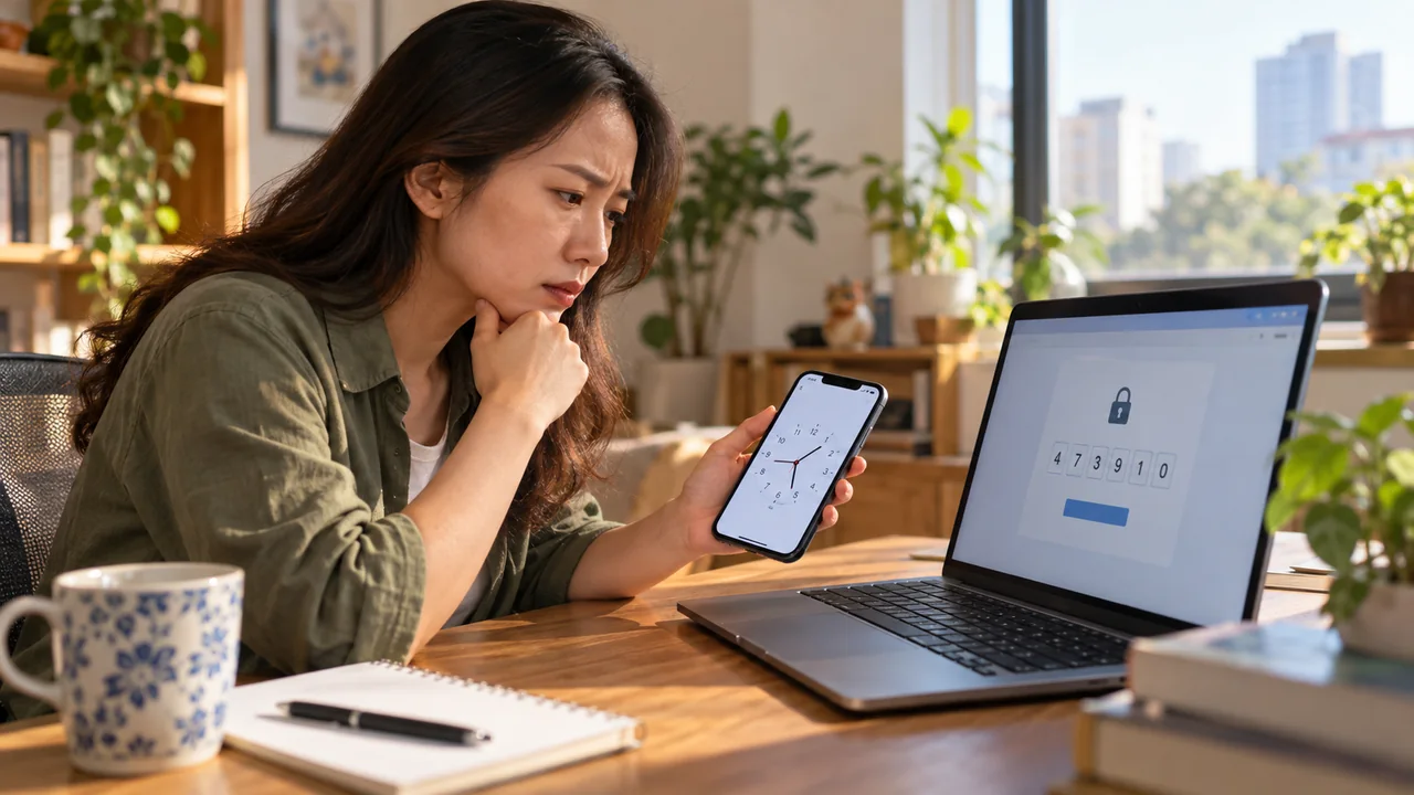 Mã 2FA bị sai do lệch giờ: cách kiểm tra và đồng bộ