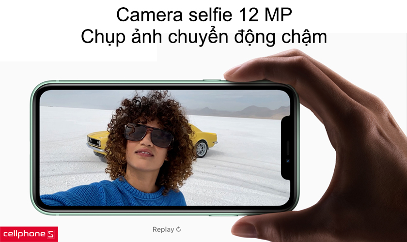 Camera selfie cũng được cải tiến và đã được nâng cấp lên độ phân giải 12 MP