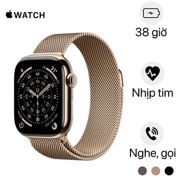 Apple Watch Series 11 46mm (5G) Viền Titan Dây Thép Size M/L | Chính hãng Apple Việt Nam