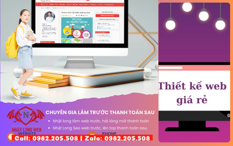 Thiết kế website giá rẻ nhưng chất lượng cao