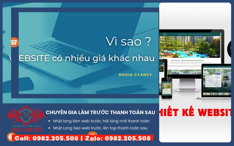 Web giá rẻ uy tín tại Nhật Long INC