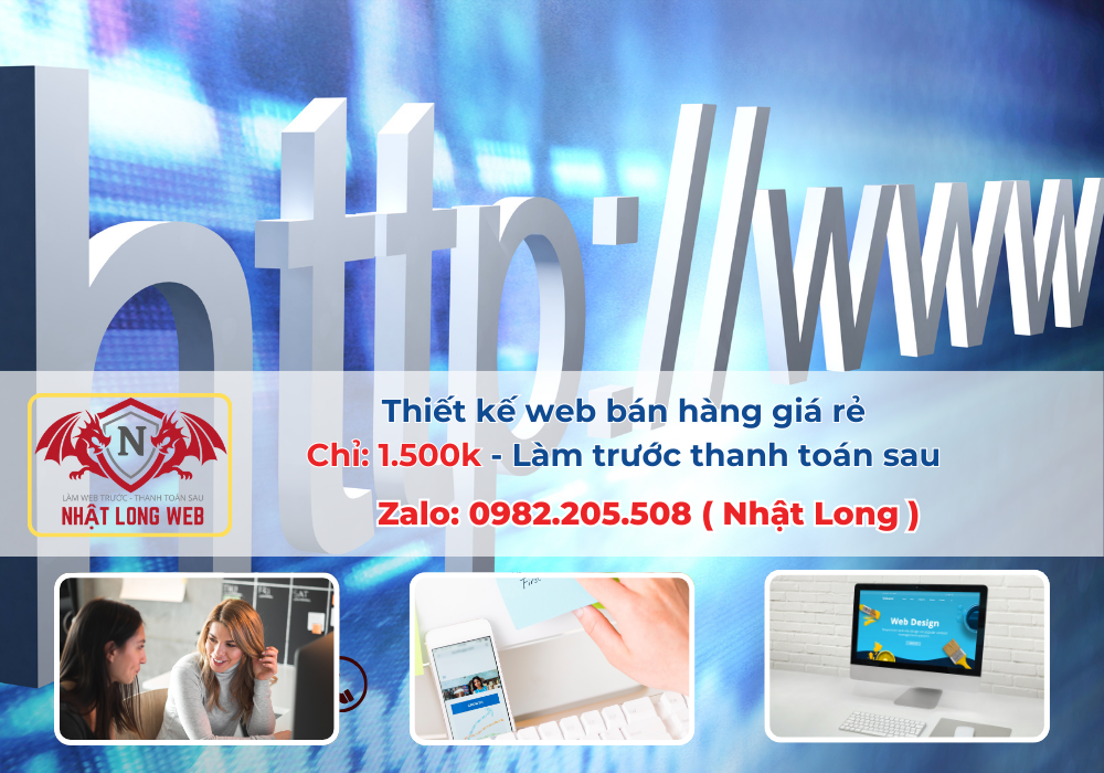 Dịch vụ web bán hàng giá rẻ cho người mới