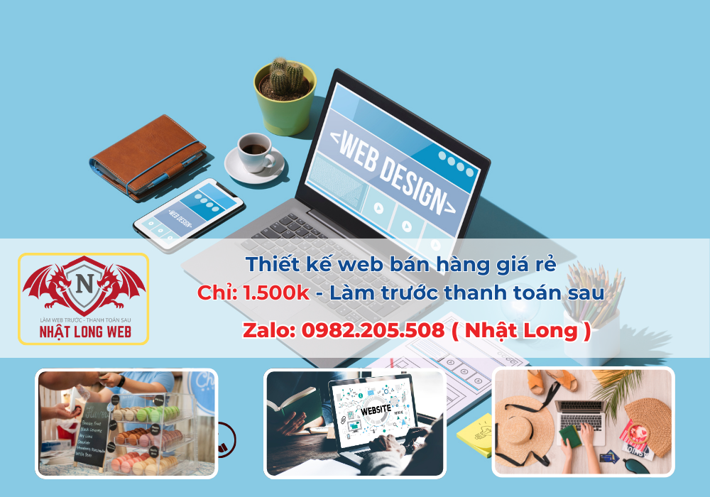 Tạo website bán hàng giá rẻ miễn phí