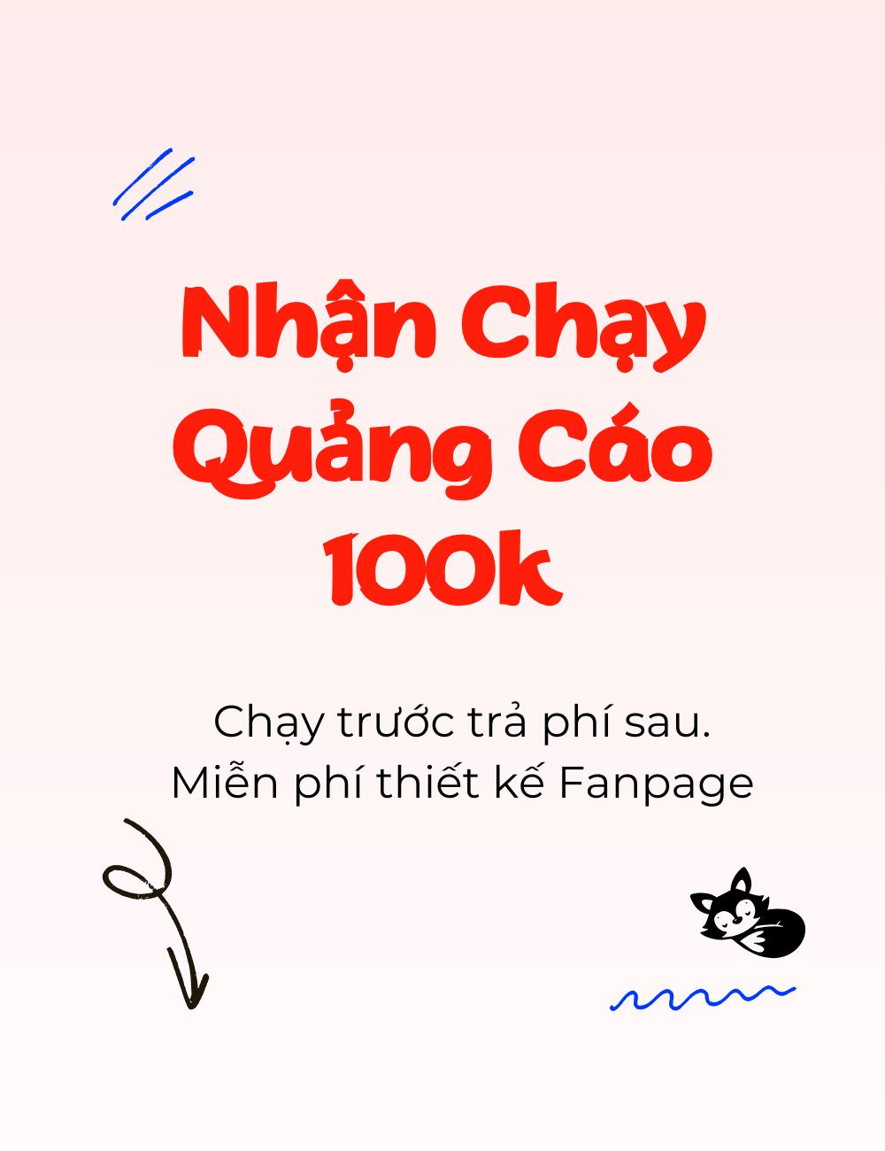 Nhận Chạy Quảng Cáo 100K – Uy Tín, Hiệu Quả, Chạy Trước Trả Phí Sau