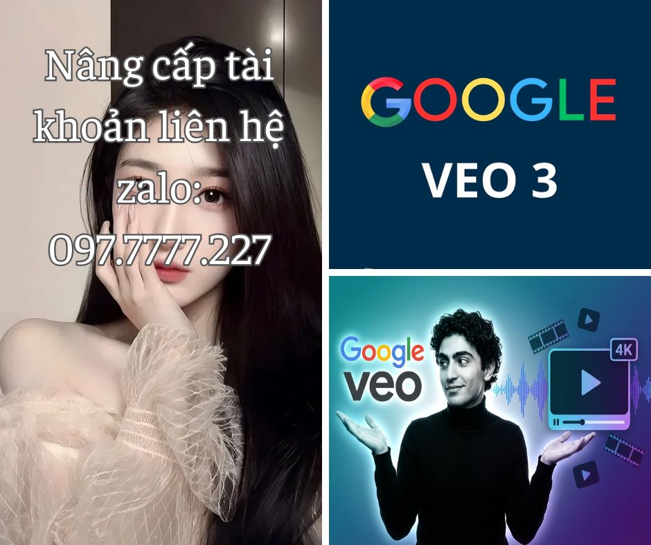 Google Veo3 là công cụ AI tạo video tiên tiến, cho phép người dùng tạo Video veo3 từ văn bản với chất lượng cao, chuyển động mượt và hình ảnh chân thực