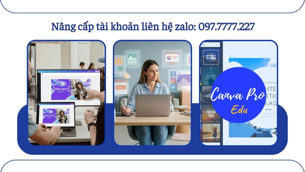 Canva edu được nhiều người lựa chọn thay vì Canva pro vì chi phí rẻ hơn rất nhiều nhưng vẫn cung cấp gần như đầy đủ tính năng cao cấp