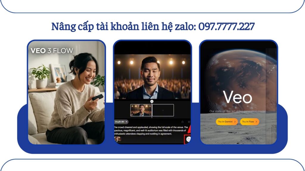 Khi sử dụng Veo3 25.000 credit kết hợp với Veo3 Flow, bạn còn giảm được chi phí nhân sự và thời gian vận hành