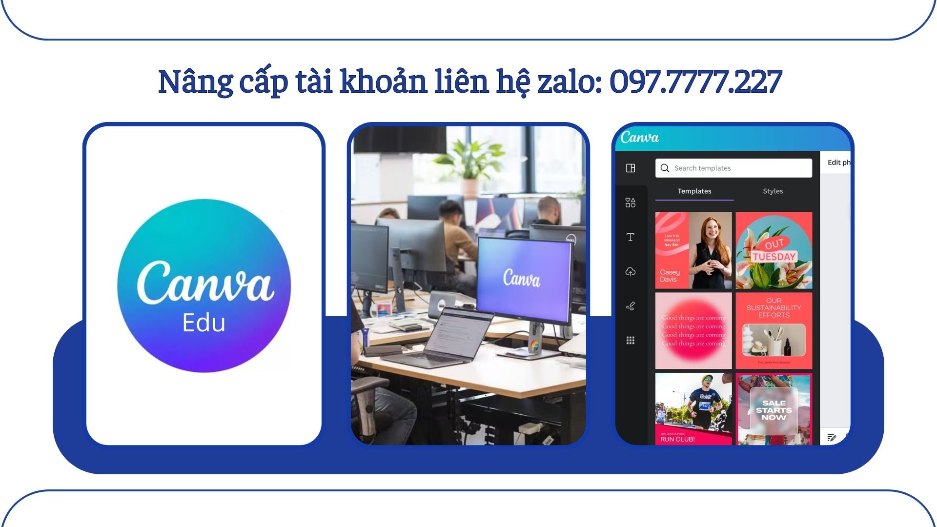 Tài khoản này cung cấp quyền truy cập miễn phí vào hệ sinh thái thiết kế chuyên nghiệp tương đương Canva Pro.