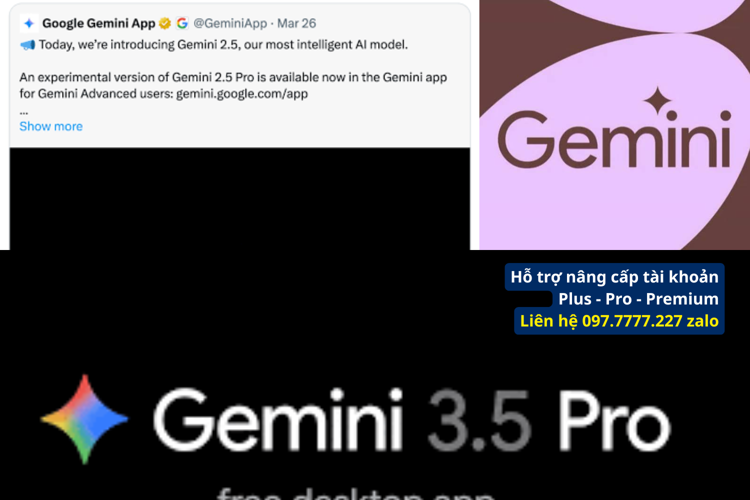 Lý do bạn nên nâng cấp gemini pro ngay hôm nay để làm việc