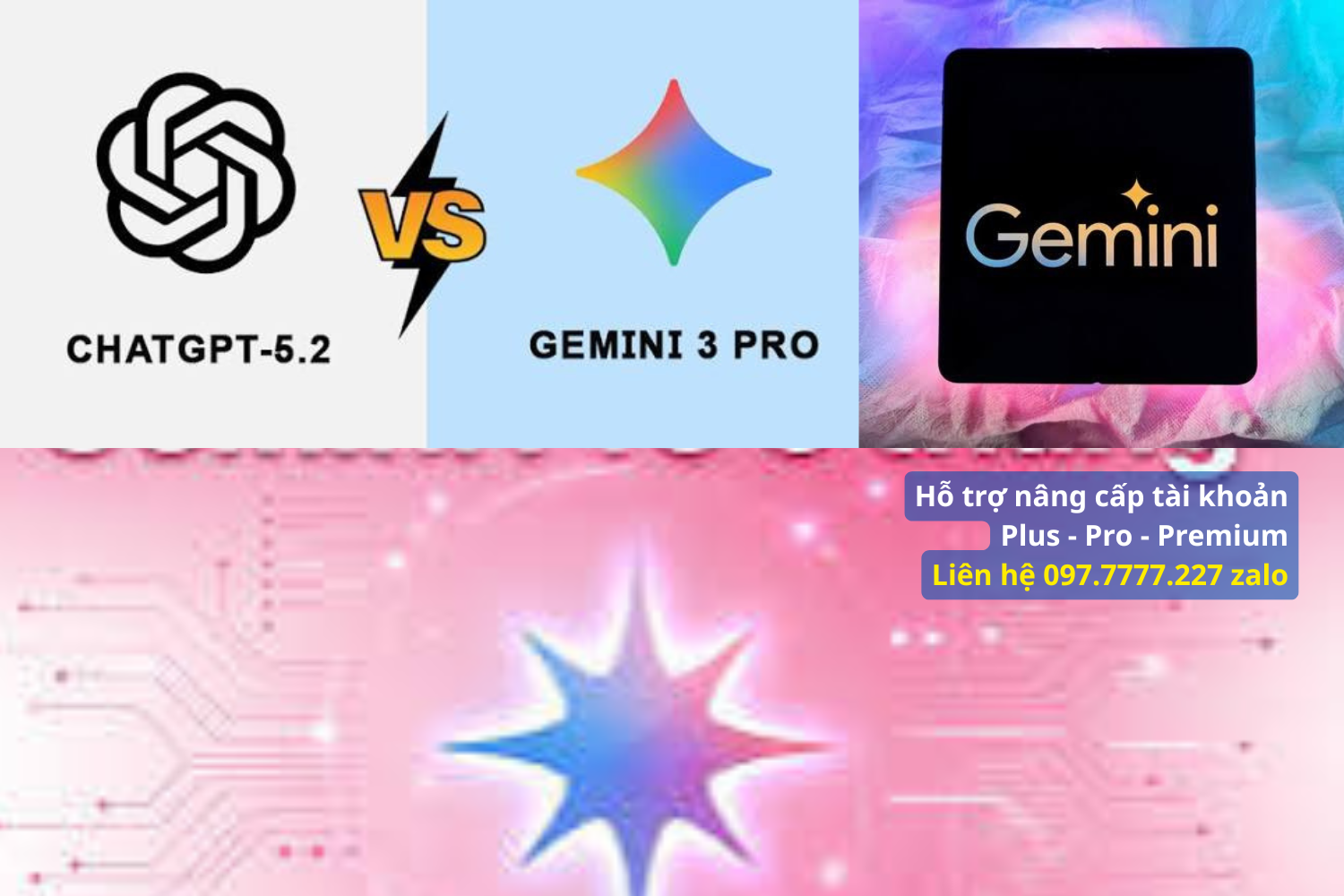 Những đặc quyền công nghệ vượt trội khi nâng cấp tài khoản Gemini Pro