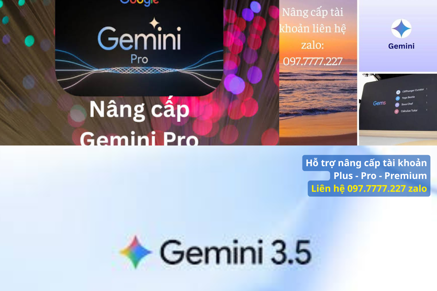 Những đặc quyền công nghệ khi thực hiện nâng cấp Gemini Pro