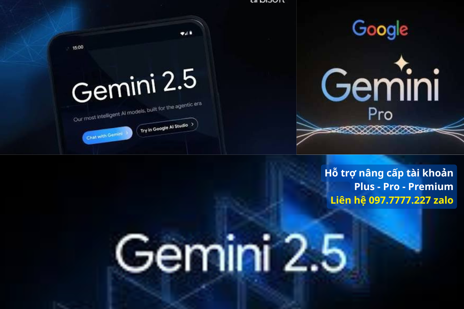 Đăng ký mua gemini pro 18 tháng nhận ngay ưu đãi khủng chưa từng có