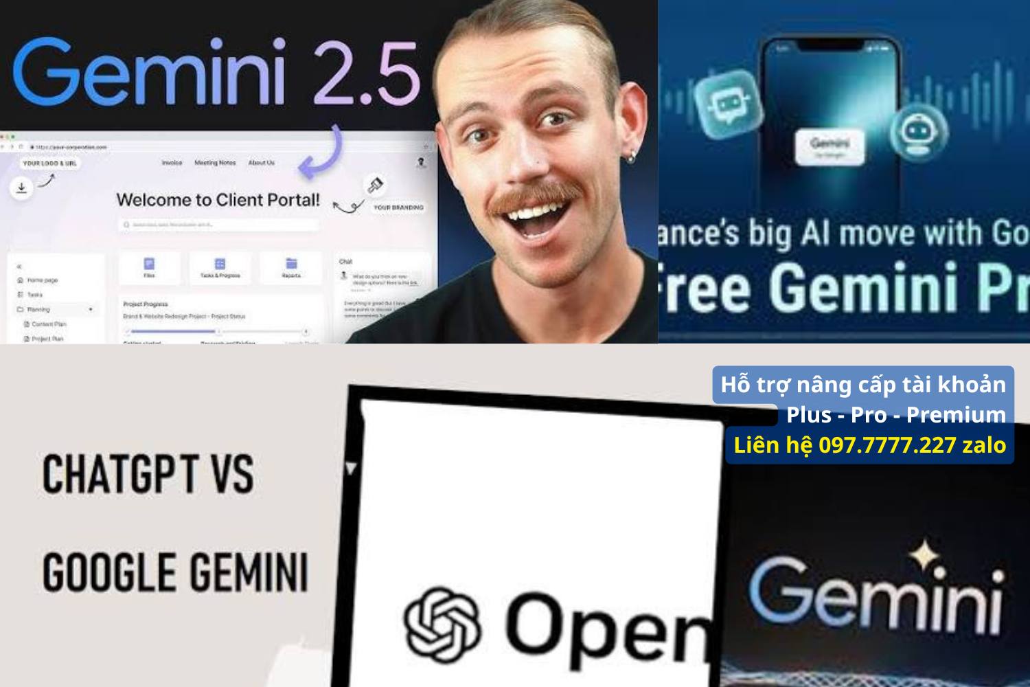 Những quyền lợi vượt trội khi nâng cấp tài khoản Gemini Pro Premium