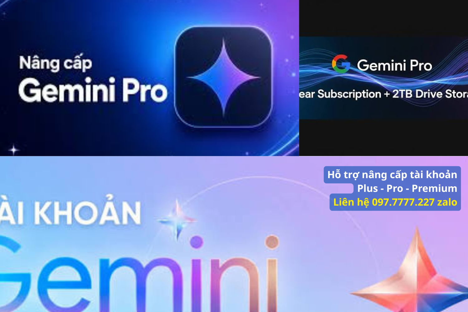 Sự khác biệt giữa Gemini pro giá rẻ và tài khoản chính hãng bạn cần biết
