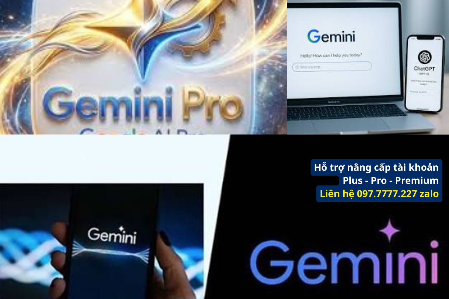 Những quyền lợi công nghệ vượt trội của gói Gemini Pro Student