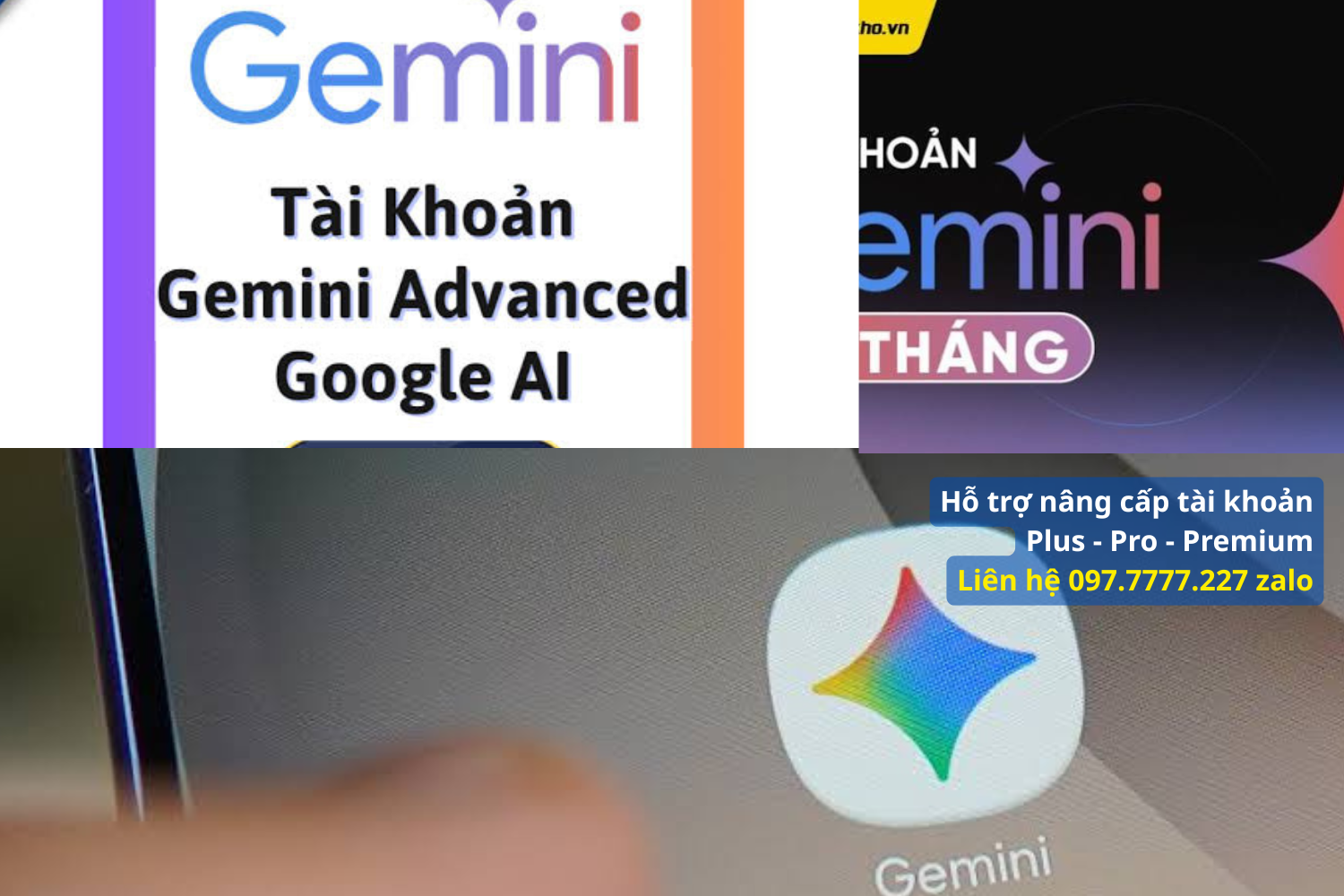 Bảng so sánh các phương án quản lý chi tiêu và sở hữu Gemini Pro hiện nay