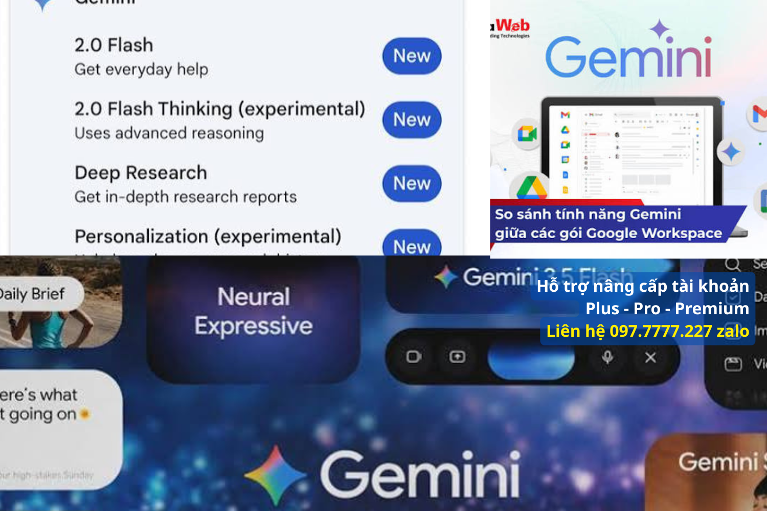 Bảng tổng hợp các dạng lỗi limit trên Gemini Pro và phương án xử lý nhanh