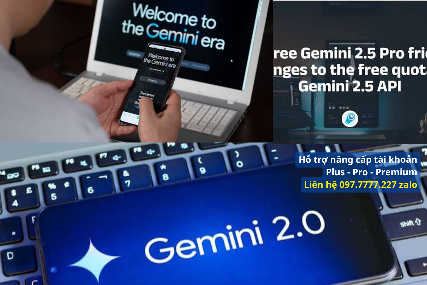Cách Nâng Cấp Từ Tài Khoản Thường Sang Gemini Pro Student Miễn Phí