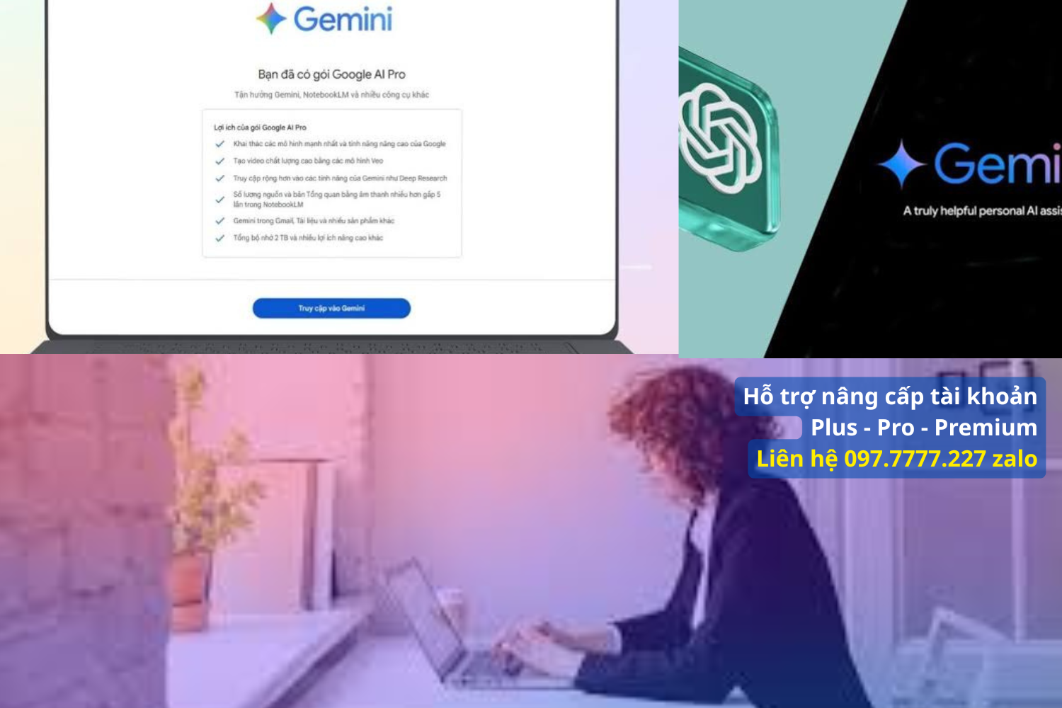 Những Tiện Ích Tuyệt Vời Khi Nâng Cấp Gemini Pro Gói Family