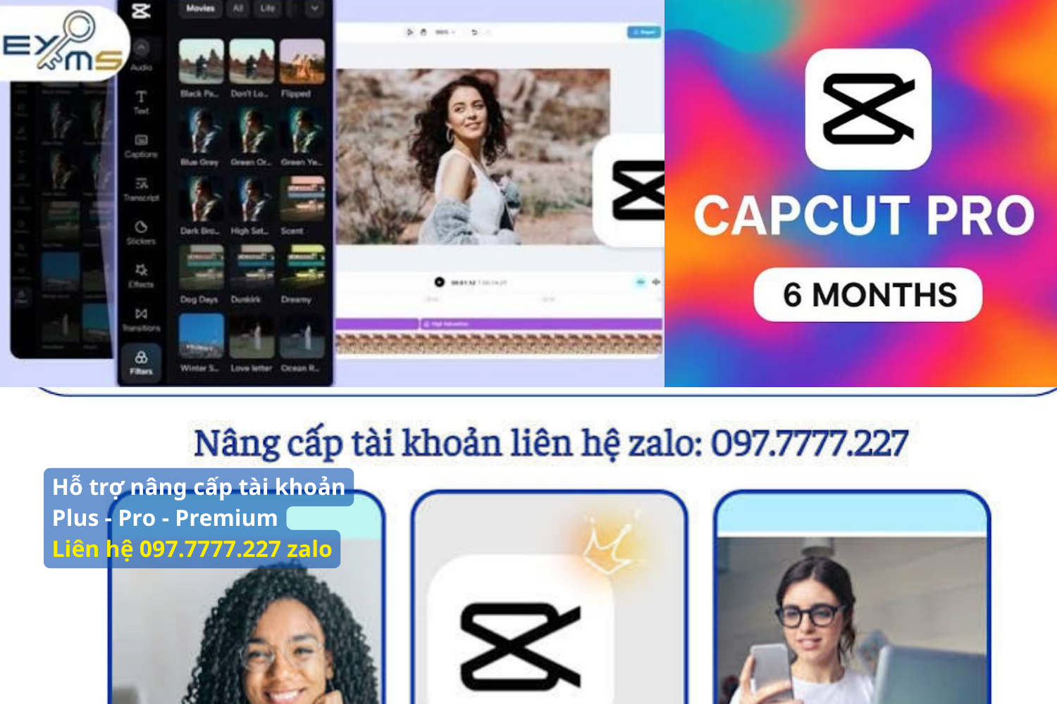 Tổng Quan Về Gói Cước CapCut Nâng Cao Theo Tháng