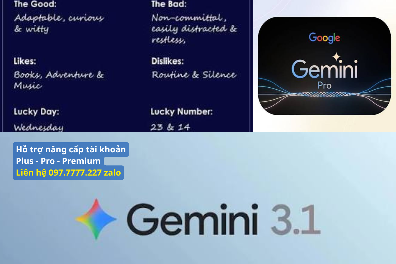 Nên Mua Gemini Pro Giá Rẻ Dạng Cấp Tài Khoản Hay Nâng Cấp Chính Chủ?