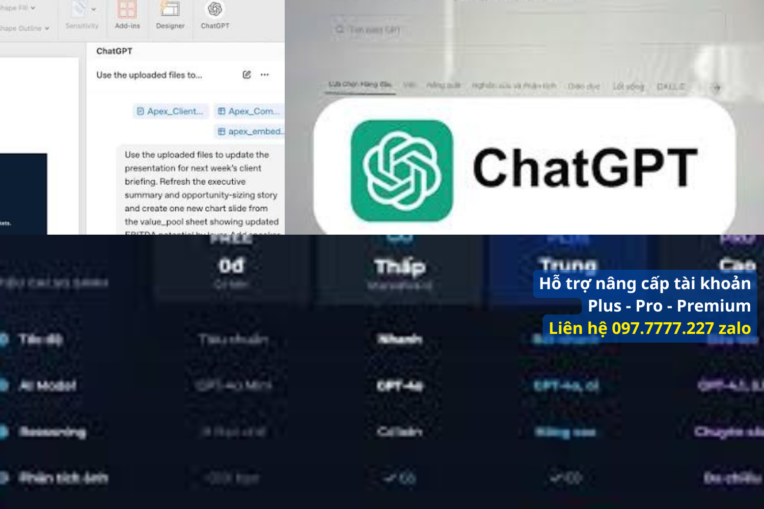 Bảng so sánh: ChatGPT Miễn phí vs ChatGPT Plus Giá rẻ (GPT-5) 📊