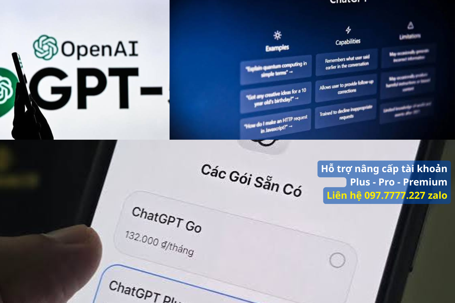 Bảng so sánh các hình thức mua ChatGPT Plus trên thị trường 📊
