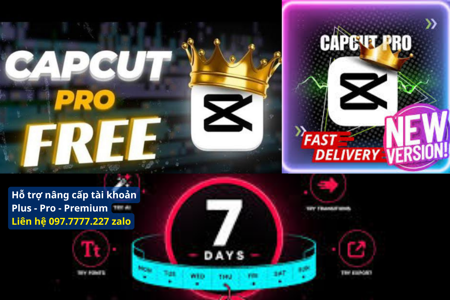 Bảng So Sánh Tính Năng Giữa CapCut Thường Và CapCut Pro