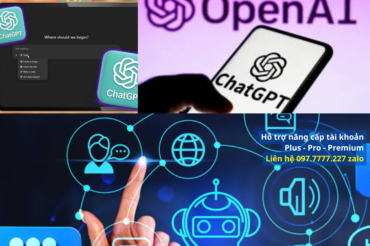 Bảng so sánh khả năng hỗ trợ làm Video AI: Bản Miễn Phí vs ChatGPT Plus 📊