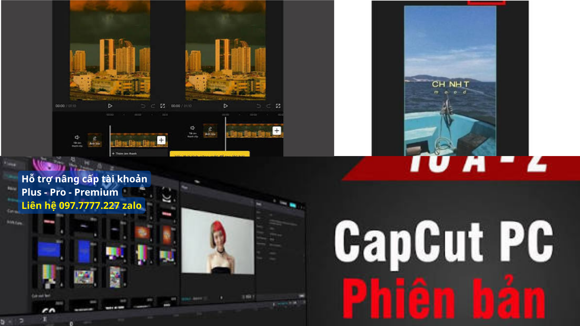 Bảng so sánh CapCut Pro 7 ngày và CapCut miễn phí