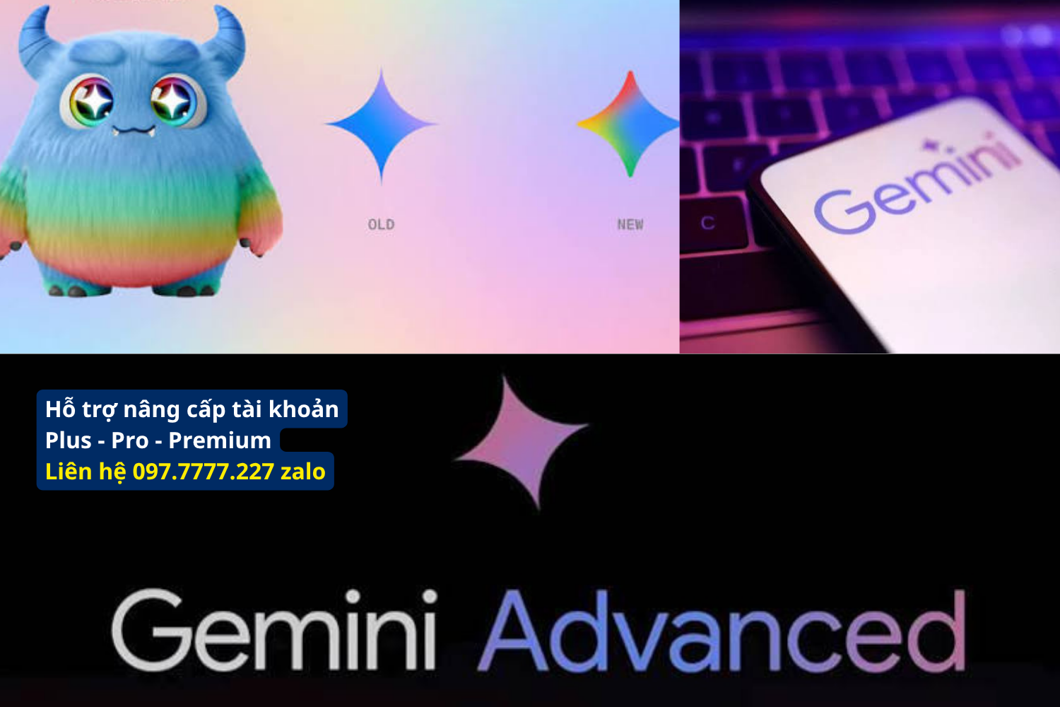 Quy trình nâng cấp gemini pro trực tiếp từ Google Store
