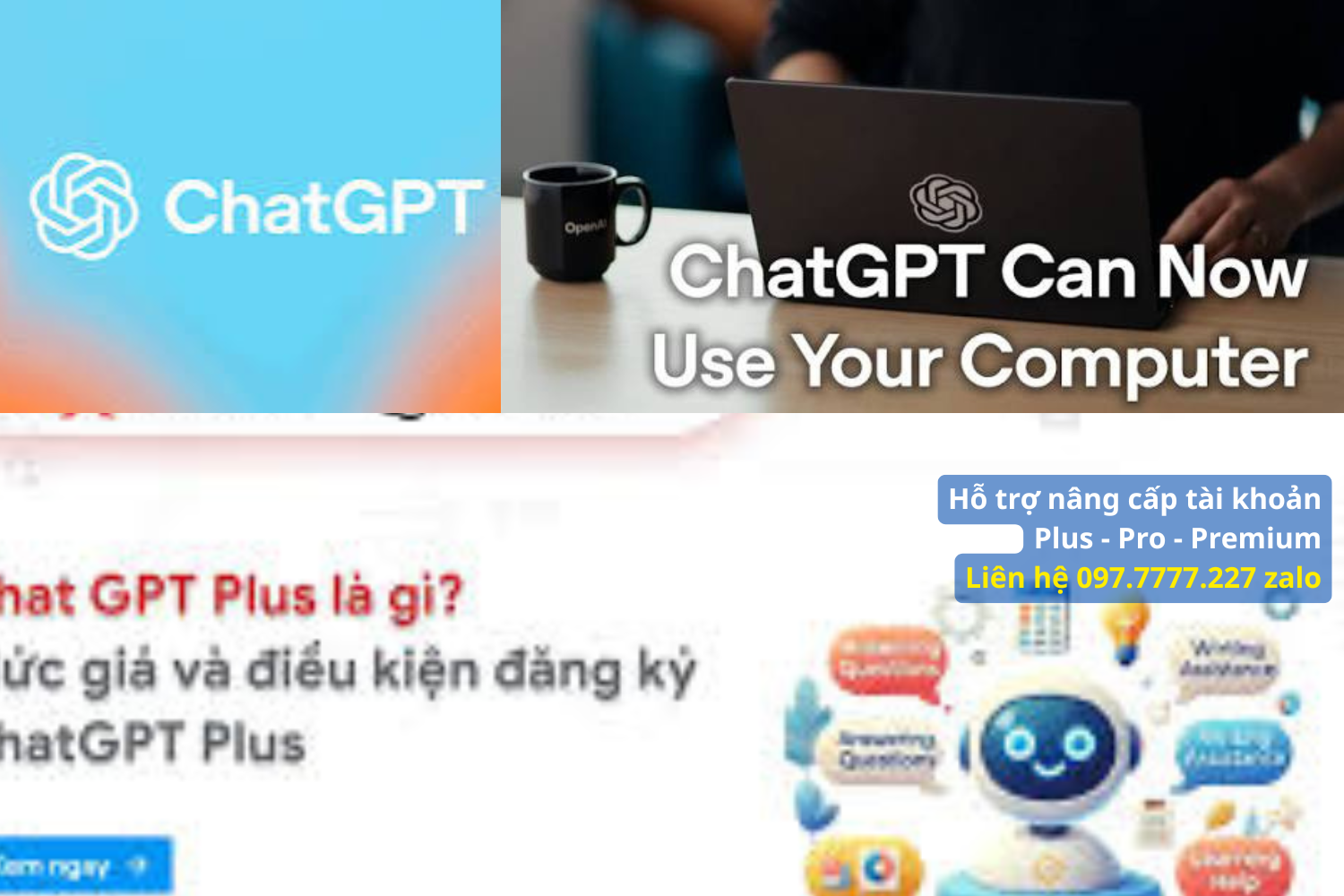 Bảng so sánh các giải pháp sở hữu ChatGPT Plus cho dân SEO