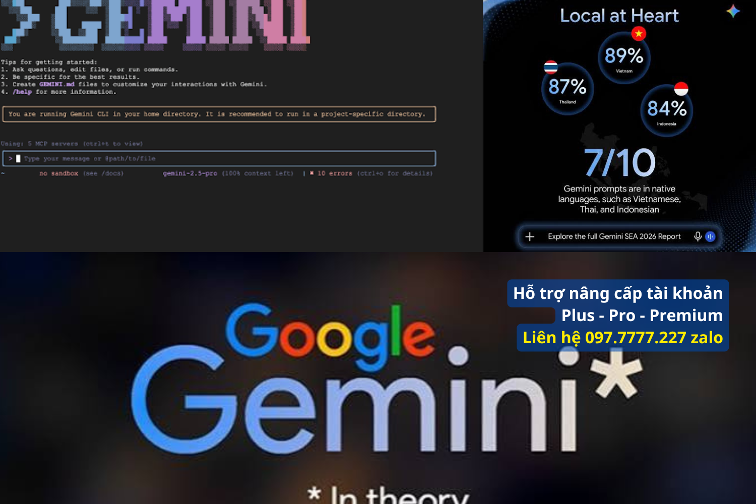 Quy Trình Đổi Trả Tiền Nếu Nâng Cấp Gemini Pro Không Thành Công