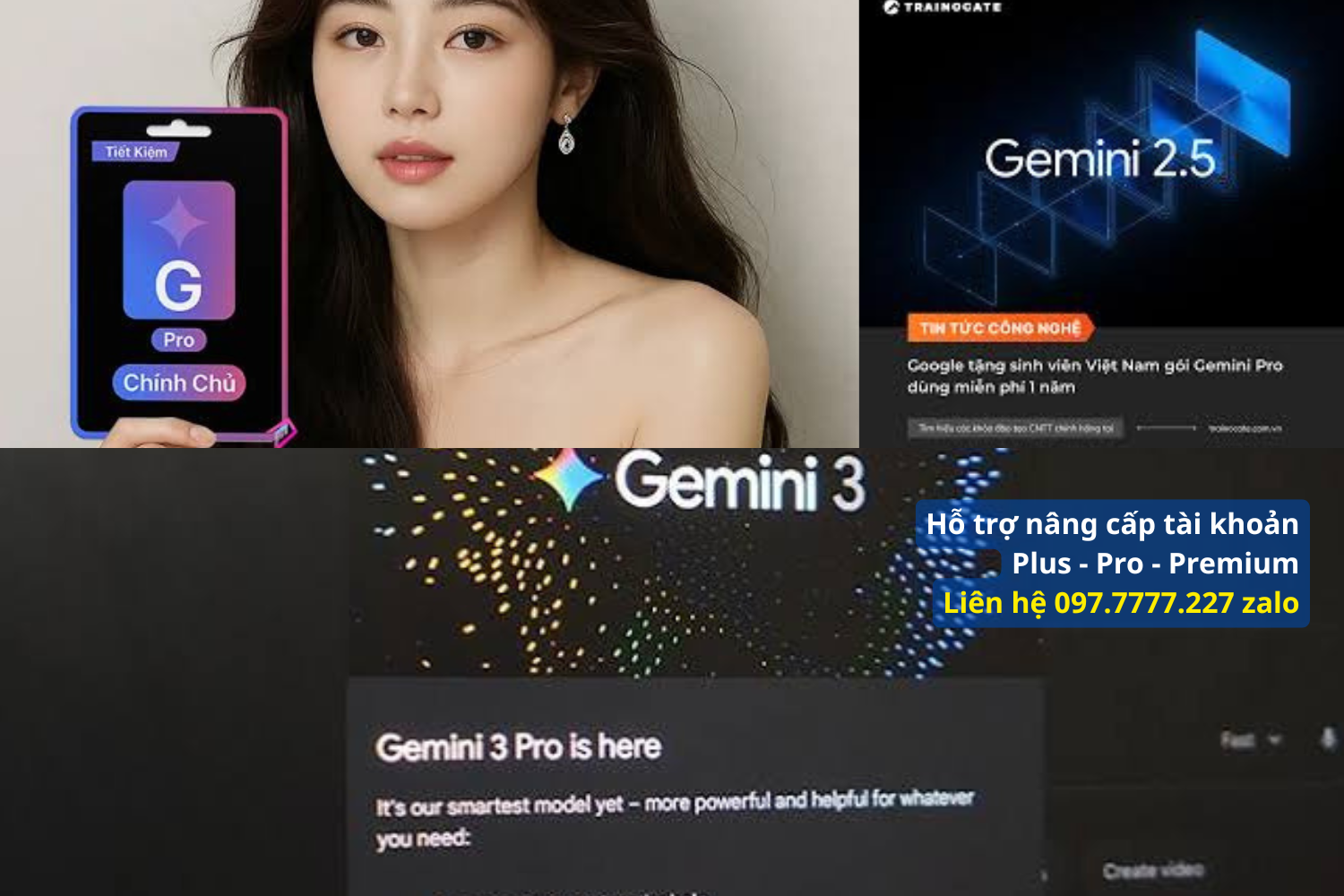 Tài Liệu Hướng Dẫn API Cấu Hình Gemini Pro 1000 Credit Chi Tiết
