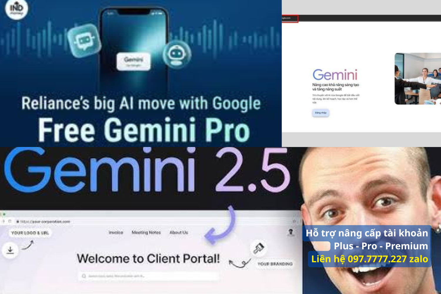 Quy Trình 4 Bước Cấu Hình API Gemini Pro 1000 Credit