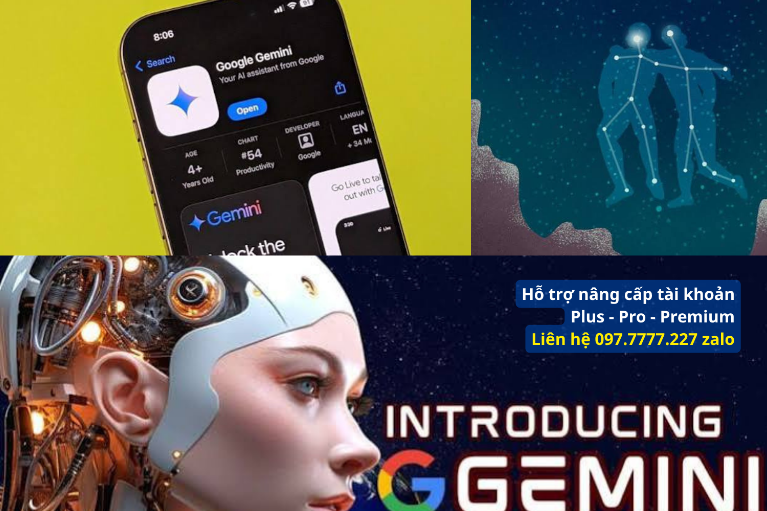 Hướng dẫn các bước nhận ưu đãi gemini pro student bằng email .edu