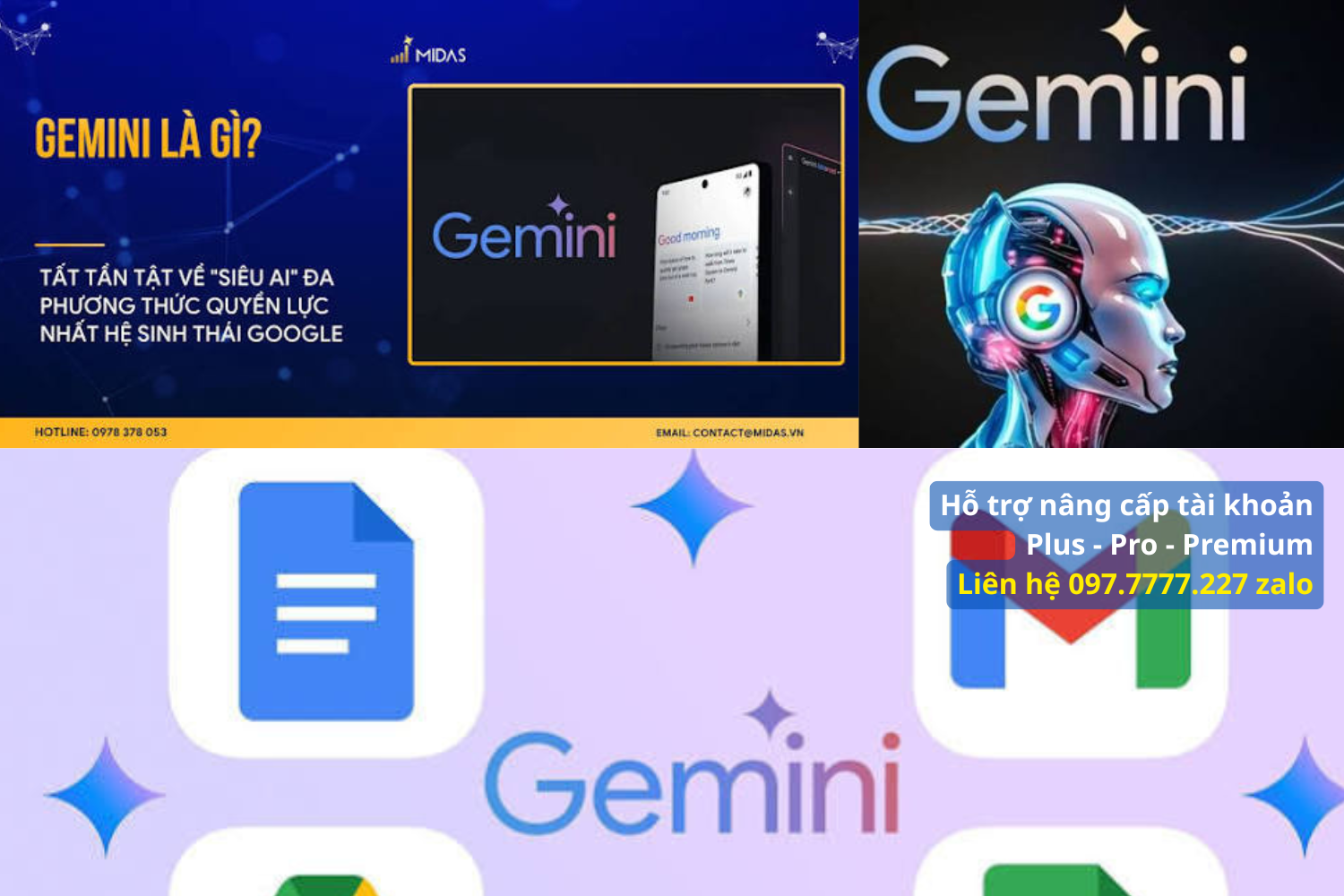 Các Hình Thức Thanh Toán Được Chấp Nhận Khi Nâng Cấp Gemini Pro