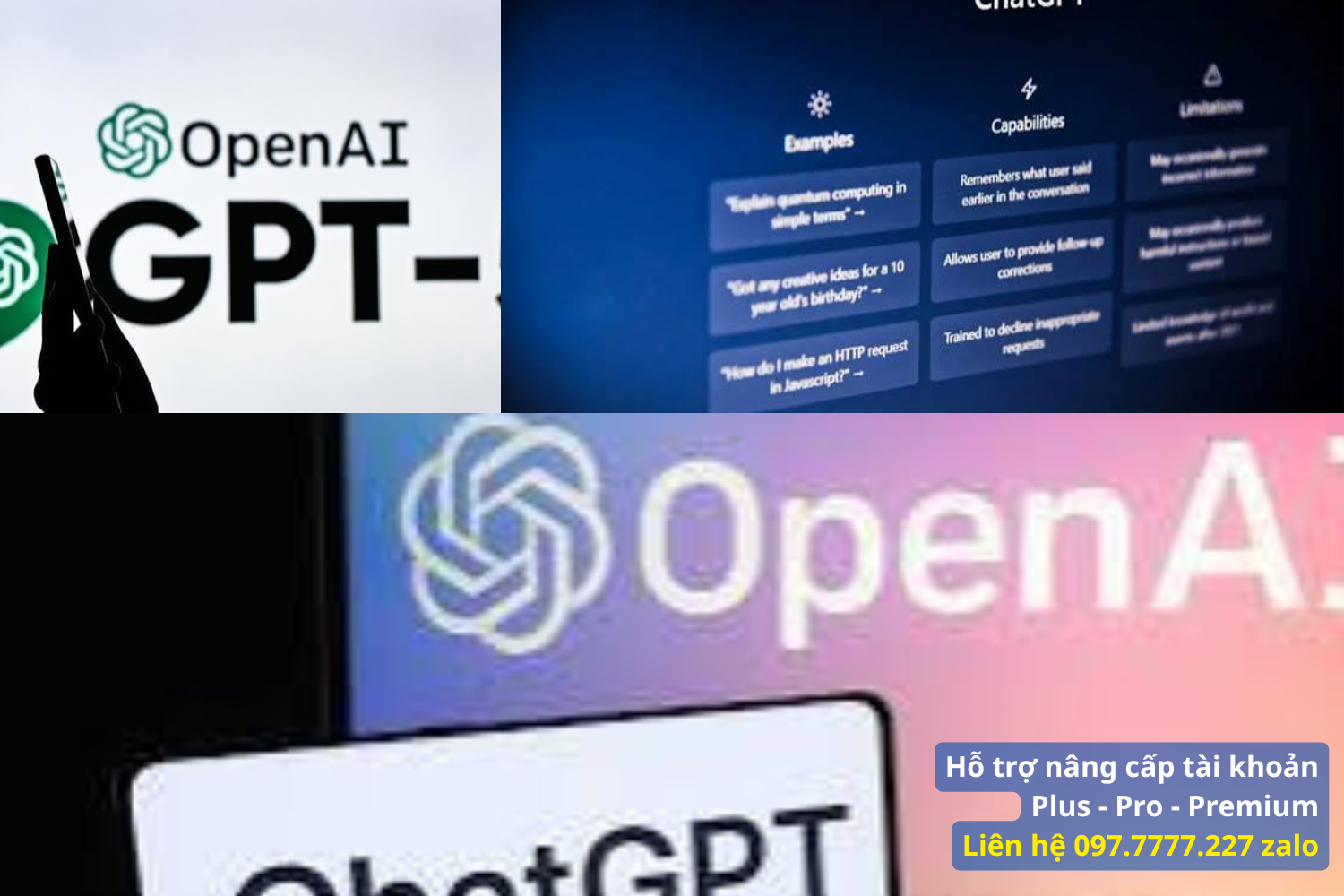 Những quyền lợi công nghệ vượt trội trên gói ChatGPT Plus