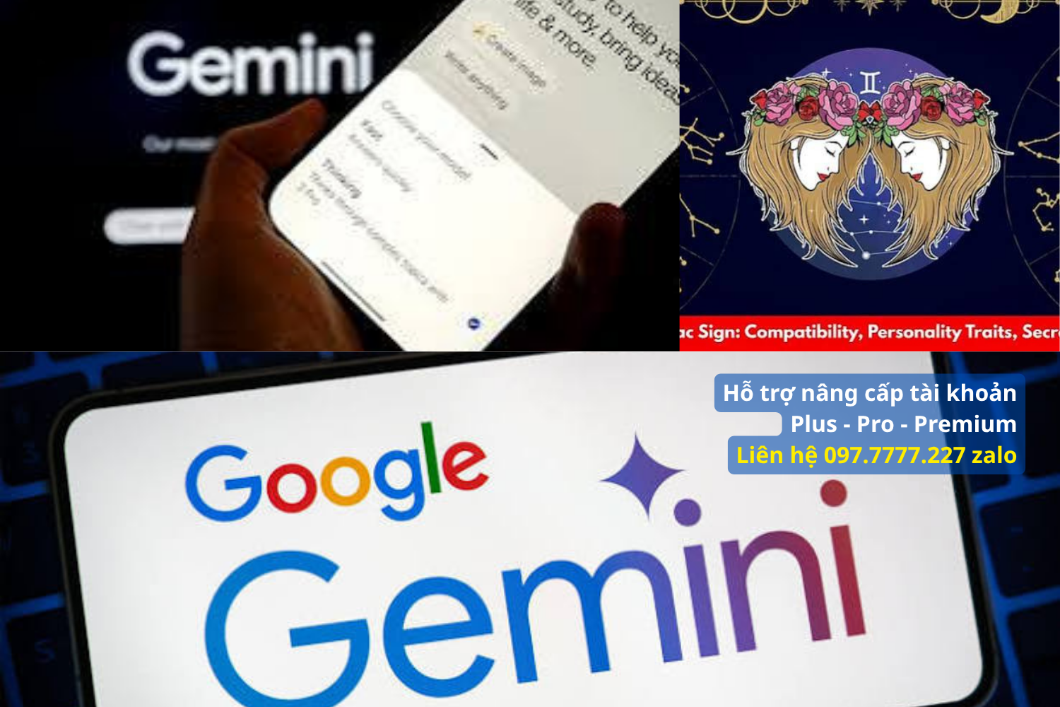 Hướng dẫn nâng cấp gemini pro an toàn không lo bị khóa tài khoản