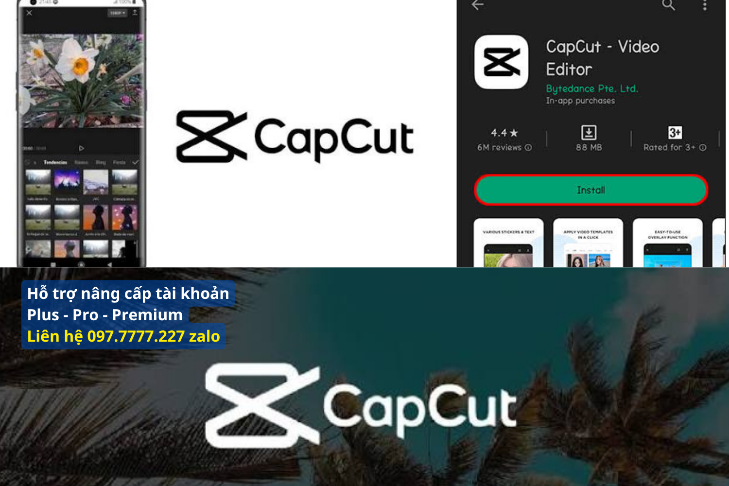 Địa chỉ mua CapCut giá rẻ và các tài khoản Premium uy tín