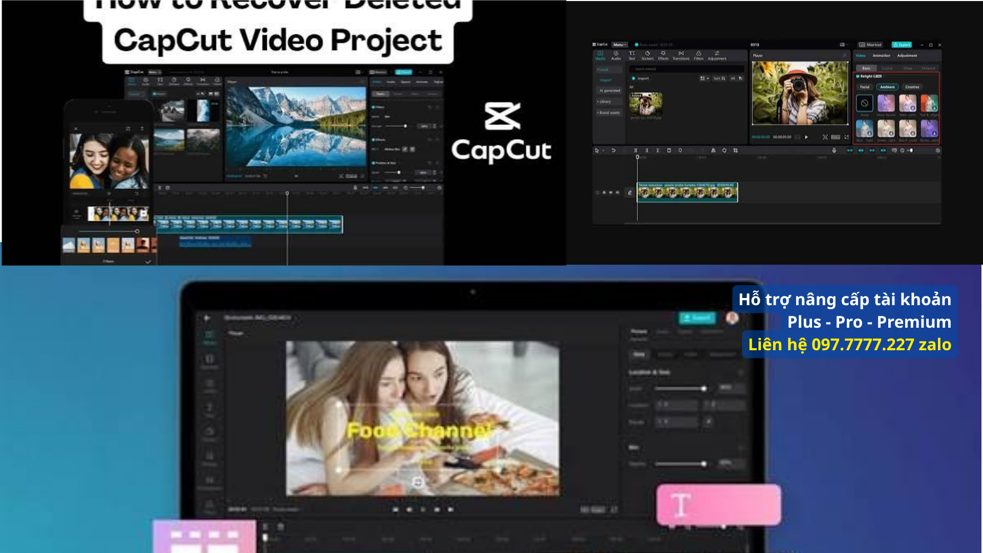 Hướng Dẫn Các Bước Làm Video Thuyết Trình Điểm Cao Trên CapCut Pro