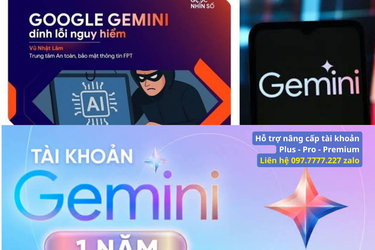 Những lợi ích cốt lõi khi nâng cấp lên phiên bản Gemini Pro